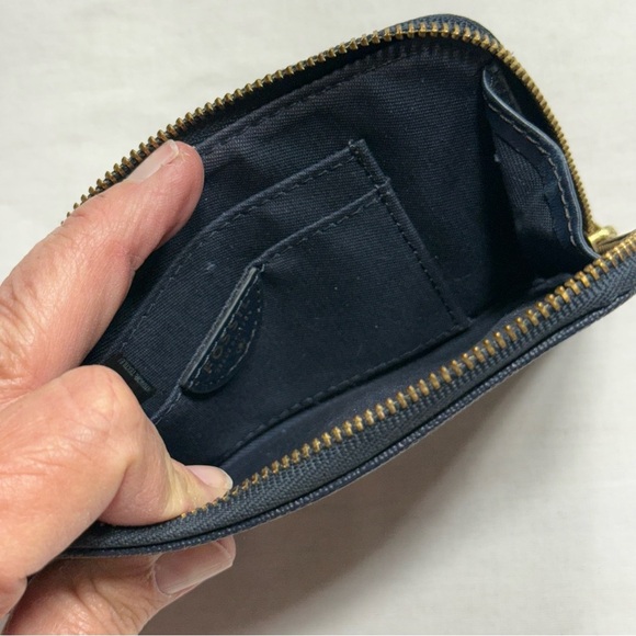 Fossil Phone Sleeve Zip Wallet Navy - Picture 10 of 11